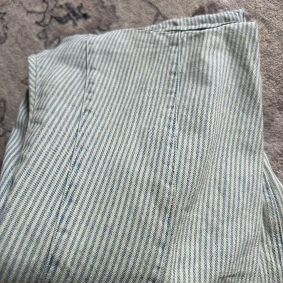 We The Free High Roller Pinstripe Jumpsuit size S - Picture 4 of 4